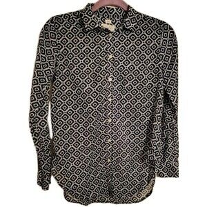 Ann Taylor Loft Blouse The Softened Shirt Size XS  Button Long Sleeve...